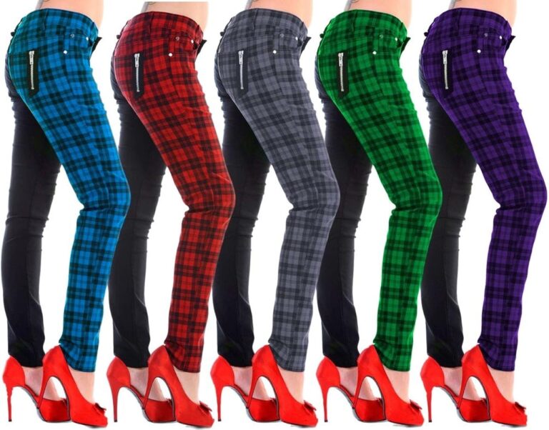 Ladies Tartan Leggings